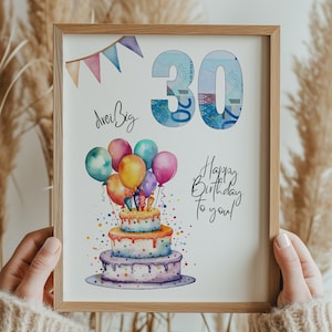 Cadeau d’argent 30e anniversaire téléchargement instantané | Cadeau d'anniversaire fils fille femme mari cadeau d'argent drôle I PDF à imprimer soi-même DIY