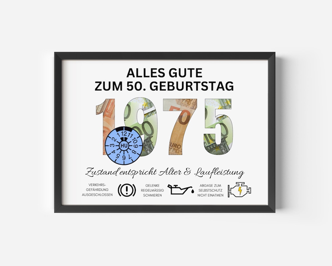 Wunderschne Geburtstagsgeschenk 50 Mann Fotos