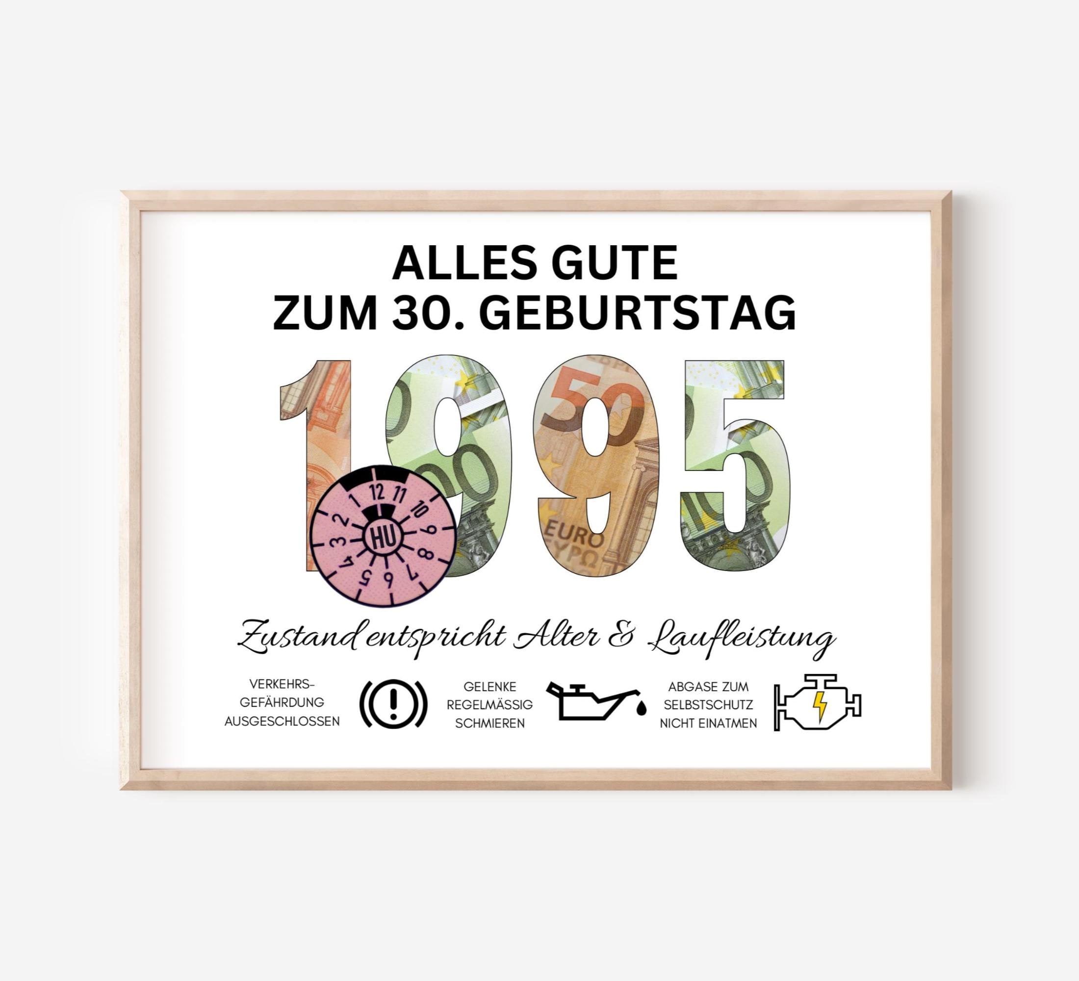 Holy Aperoly Geldgeschenk-Rahmen - Lustige Geburtstagskarte Mit Bilderrahmen Für Geldgeschenke An Frauen & Männer