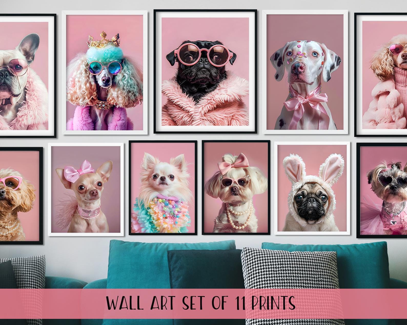 Kawaii dog art - Etsy 日本