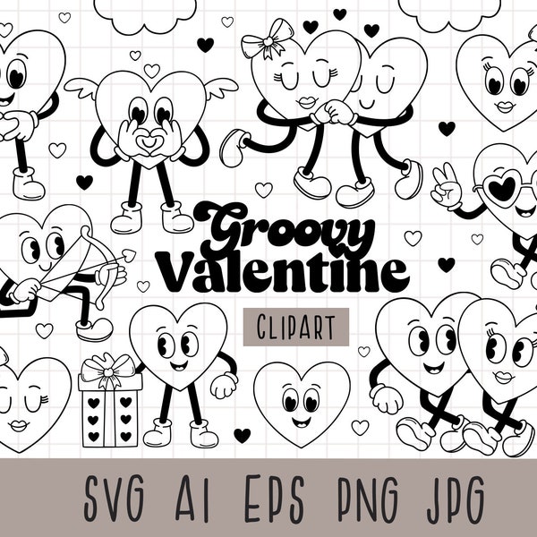 Black and White Romantic Valentine – Etsy