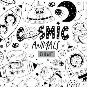 Animals in pocket Clipart, Pocket animal farm svg, Cute pets Svg, Baby animals svg, Black and white, Animals Clipart, Pets Svg, Pocket dog