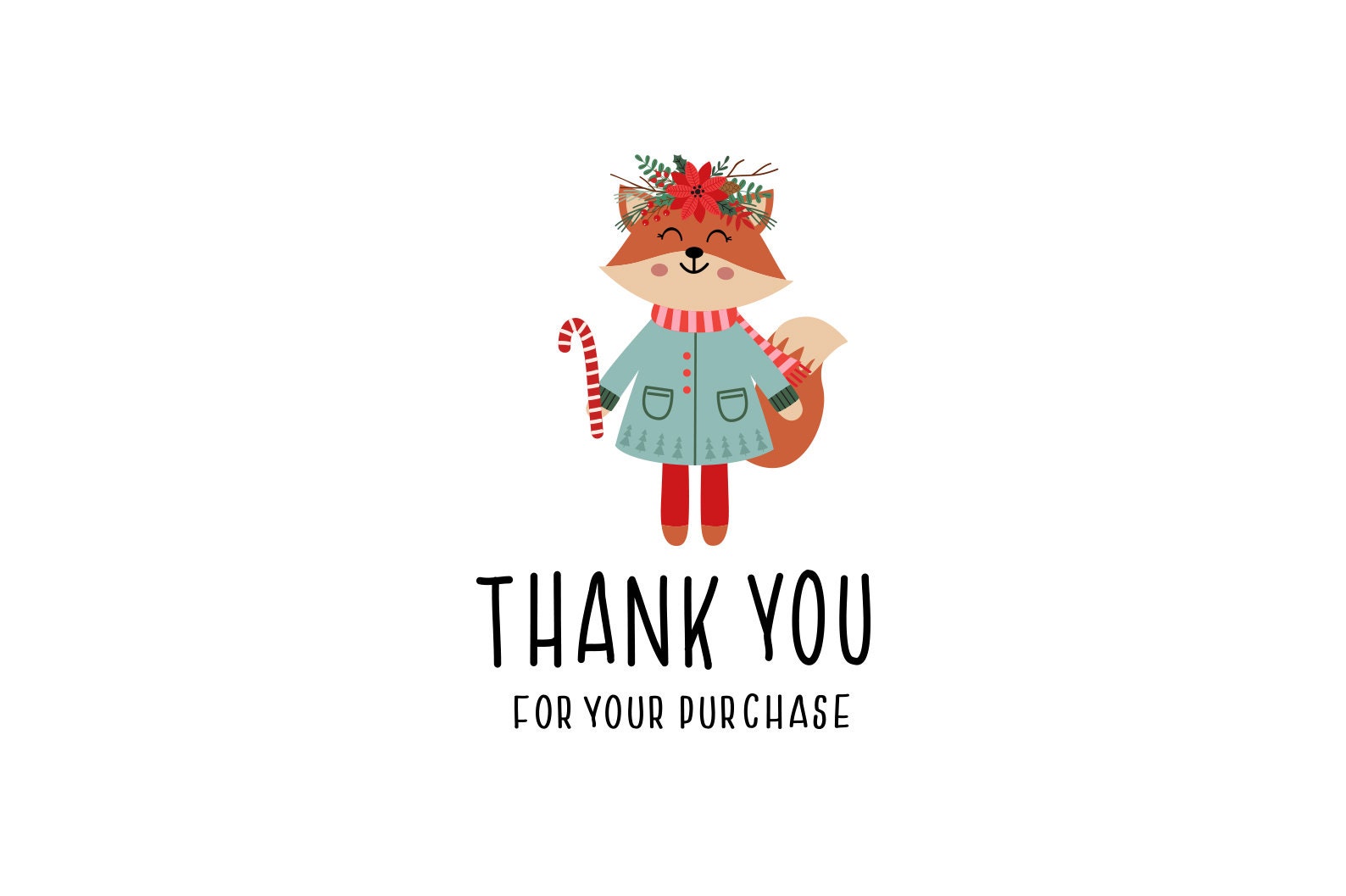 Merry Christmas Animals Clipart Christmas Tree Clipart - Etsy