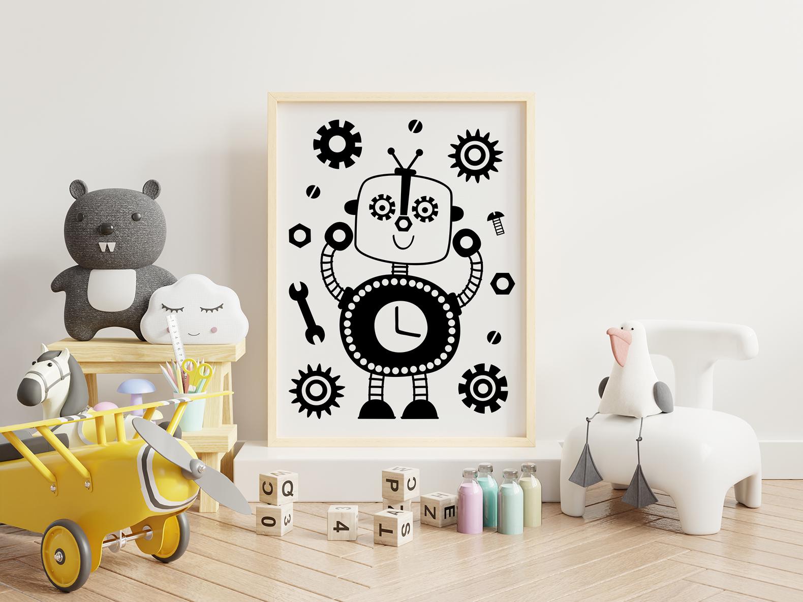 Robotics Rocking Svg Robot SVG, Robot Clipart, Robots Svg Bundle, Vector Robotics, Robotics ...