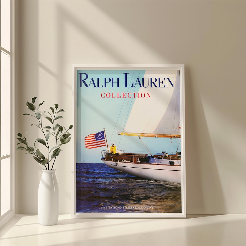 Ralph Lauren Style Flags - Etsy