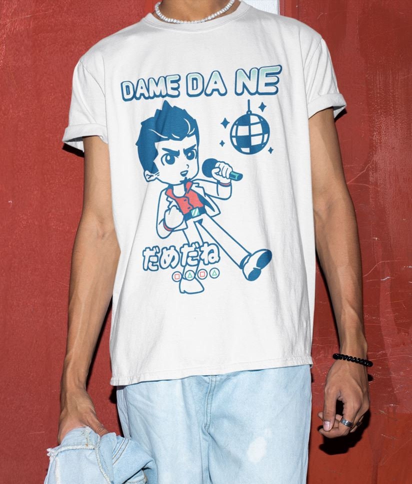 Buy Unisex Yakuza Baka Mitai Gaming T-shirt Dame Da Ne Lyrics Online in  India 