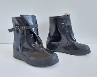 Stivali da pioggia e da neve da uomo Vintage Etsy Italia