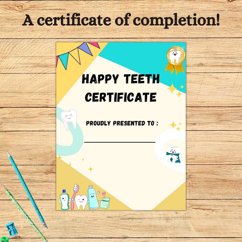 Dental Health Kids Busy Book Printable Human Tooth Anatomy Worksheet ...