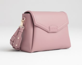 Waterproof Vegan Leather Stroller Organizer Bag, Shoulder Crossbody, Baby Shower Gift