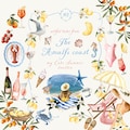 Amalfi Coast Whimsical Watercolor Doodles PNG, Italian Summer Illustrations, Preppy Mediterranean Clipart, Cute Lemon, Tile, Travel Icons product logo