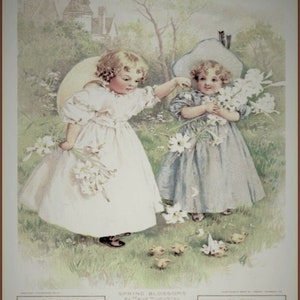 Maude&#39;s Children - 90 Illustrations of Adorable Toddlers at Play - Childhood According To Maude Humphrey (Bogart)