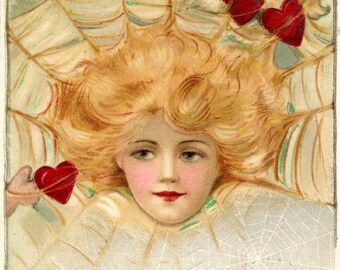 90 Beautiful Victorian Valentine Illustrations