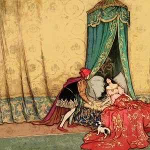 Sprookjes, fantasy en folklore: samengestelde collectie van 175 grote sprookjesillustraties, gepubliceerd in het begin van de 20e eeuw