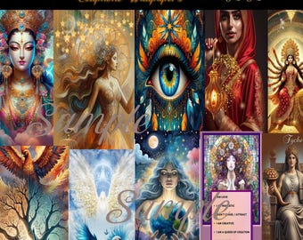 20 Hi Res Divine Feminine Cellphone Wallpapers - 300 dpi, .png format