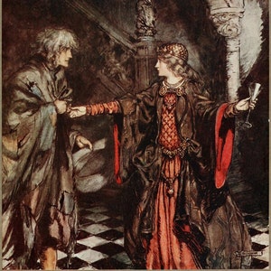 100 illustrations féériques et fantaisistes d'Arthur Rackham, féériques, folkloriques, folkloriques et fantastiques