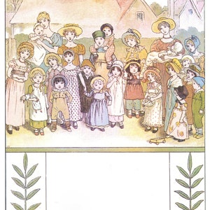125 Kinderbuchillustrationen - Kate Greenaway