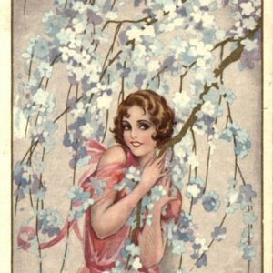 135 Ilustrações de jardins vintage