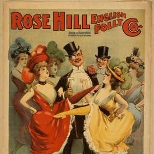 Colección seleccionada: 125 anuncios de teatro vodevil y burlesco: gráficos, vestuario y artistas de artes escénicas victorianas vibrantes