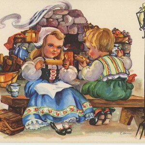155 kleurrijke, vintage souvenirreceptenkaarten - gepubliceerd in de jaren 50-60 en verkocht in toeristische steden