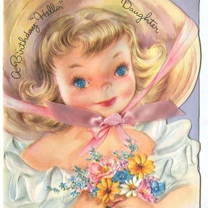 395 Gráficos de cartões de aniversário vintage - Lindas ilustrações de cartões de felicitações vintage dos anos 1940-60. Quando cada cartão era uma lembrança