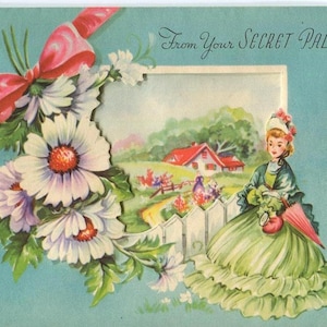 100 viktorianisches Design Vintage Grußkarten Illustrationen von Mid-Century All-Occasion Grußkarten
