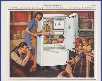 Curated Collection of 160 Vintage Graphics - The retro kitchen 20s-40s