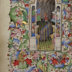 100 Medieval Illuminated Manuscript Pages - Images From 15th Century ...