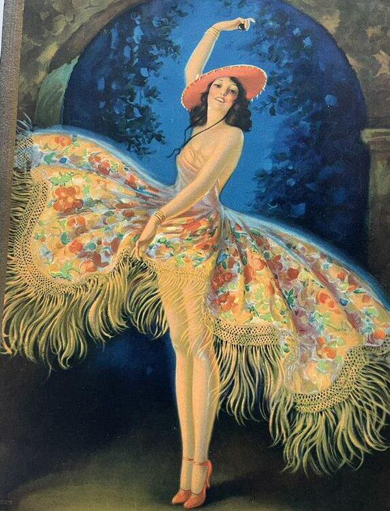 1300 Vintage Latino and Hispanic Art and Illustration Graphics