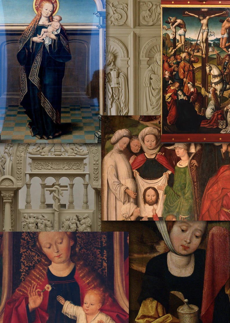 300 Christian Art of the Renaissance - Paintings and Sculptures - Etsy