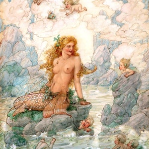 260 Vintage Fantasy Illustrations - Magazine covers, book illustrations, posters