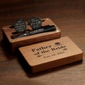Father of the bride gift, Custom Personalized cufflinks, Father's Day gifts, Daughter's Wedding Gift for Father, Wedding Cufflinks