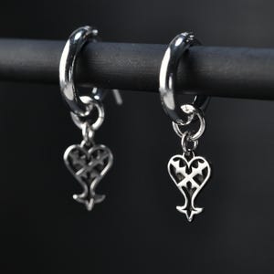 Inverted Heart Earrings