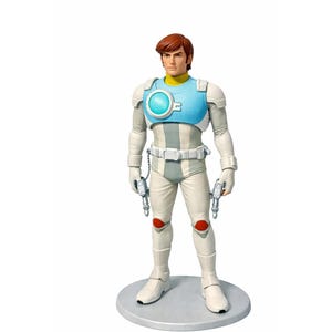 Retro Space Hero Figurine – STL File for 3D Printing – Sci-Fi Captain