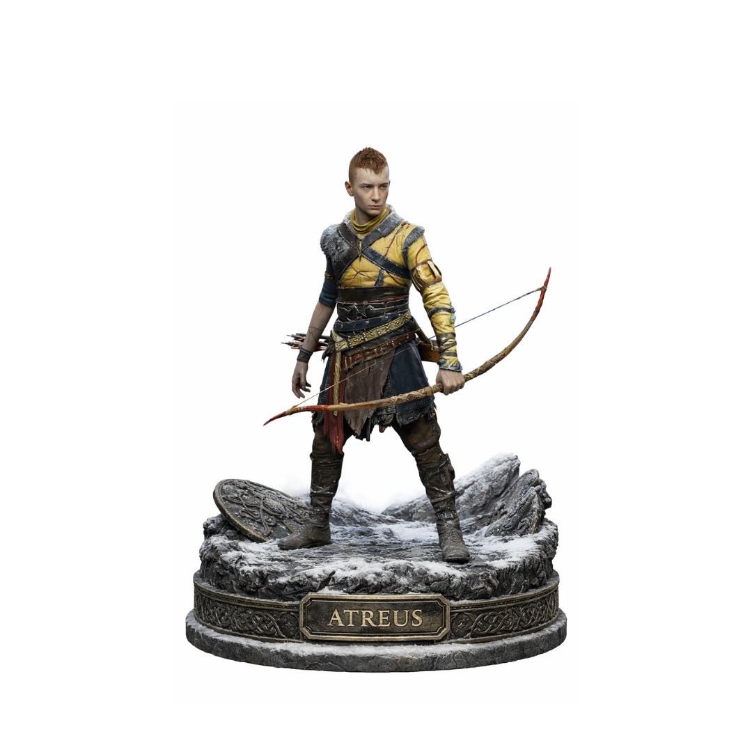 Atreus Figurine STL 3MF | God of War 3D File | Printable Atreus Statue ...