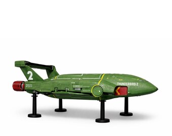 Thunderbirds T2 and T4 Diecast Set, Matchbox Metal 1992
