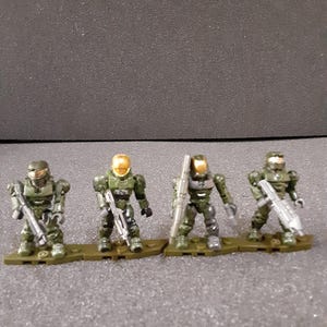 Halo Mega Bloks UNSC Spartan Fire Team.