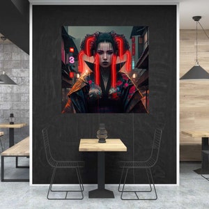 Japan Geisha neon sign Tokyo Neon Sign Japanese Neon Sign Tokyo Japan Wall Art Tokyo Travel Wall Sign Tokyo Sign bar restaurant sign