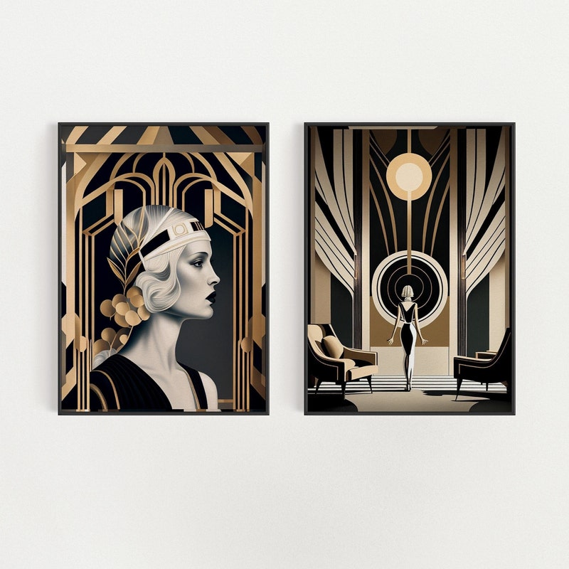 Art Deco Decor - Etsy