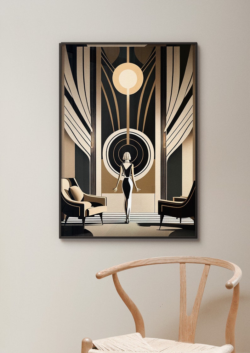 Art Deco Print | Home Decor | Art Prints | Poster | Printable Poster ...