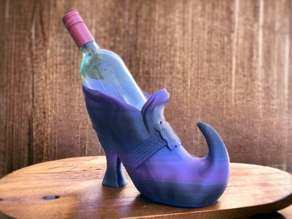 Witch Shoe Wine Bottle Holder kitchen Display barware Decor