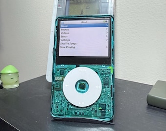 Mac/Win認識!! iPod 5世代512GB SSD+新バッテリー Apple iPod Classic - 第 5 世代、ブラック (3000 mAh バッテリー