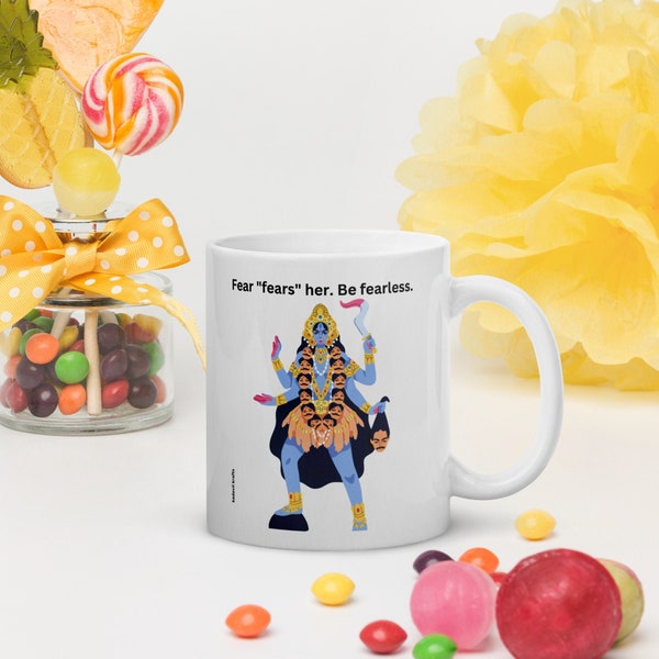 Goddess Kali glossy mug
