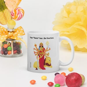 Durga glossy mug