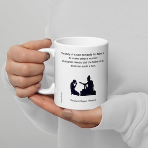 Tamil Thirukkural Kaffemugg