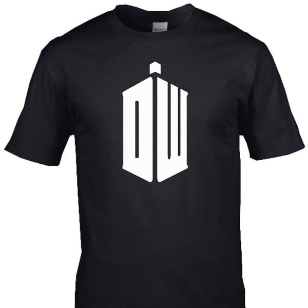 Doctor Who TARDIS design Premium cotton T-shirt