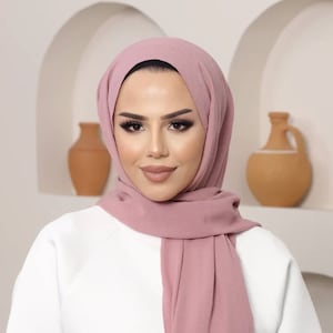 crinkle hijab style