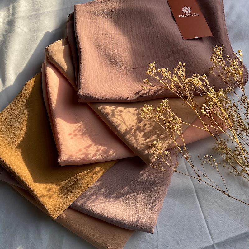 cotton chiffon hijab