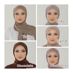 Jersey Hijab| Hijab| Soft Jersey Hijab | Head Wrap for Women | Stretch Turban | Jersey Scarf | Shawl Scarf| Turban Head Wrap Tie 170*70*