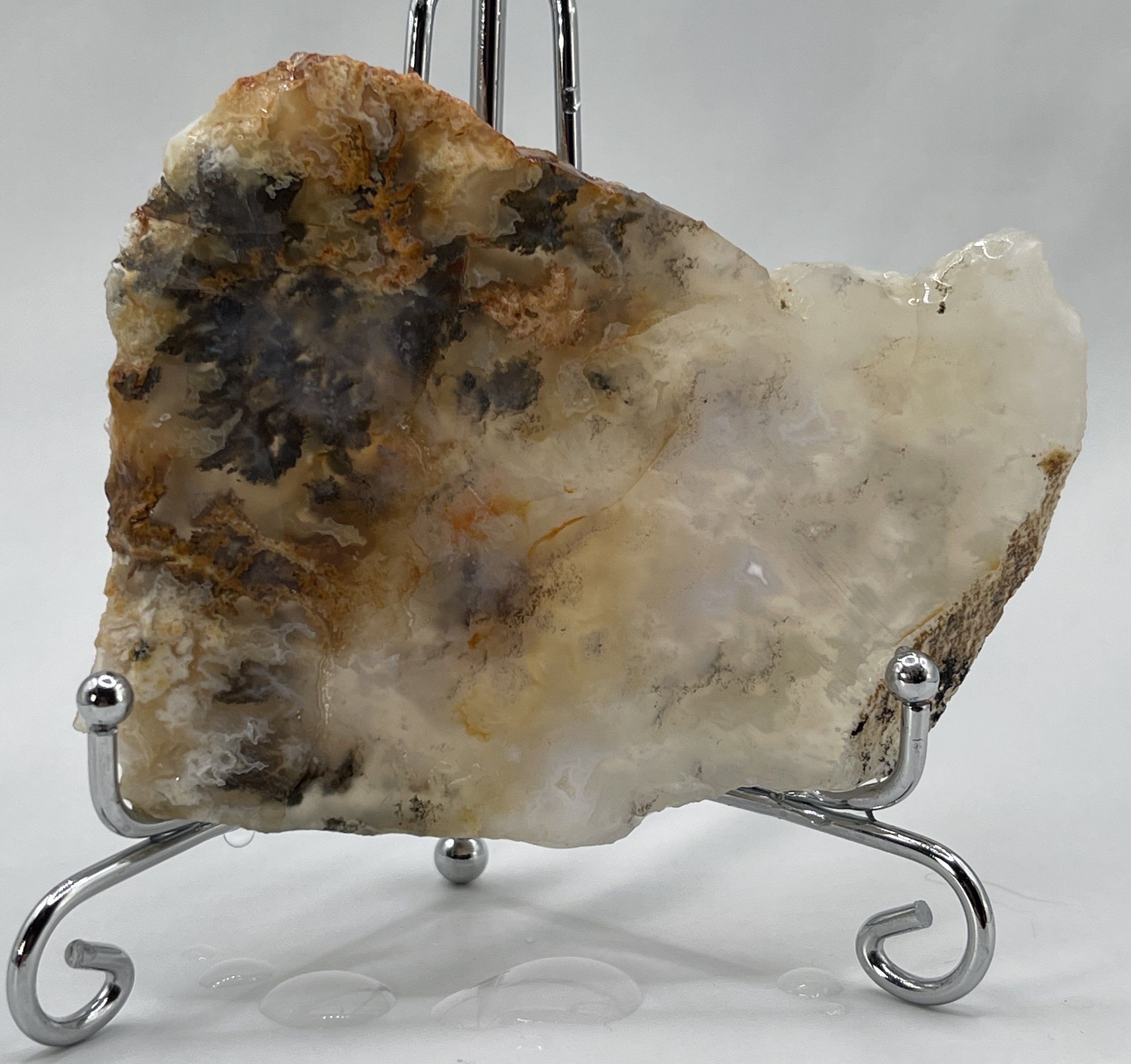 Graveyard Point Plume Agate Slab Unfinished Natural Etsy