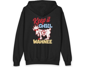 Keep It Chill Wahnee goat hoodie